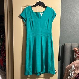 White House Black Market Vibrant Teal Mini Dress